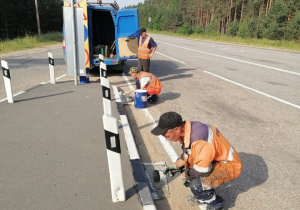 Дорожные работы в период аномальной жары