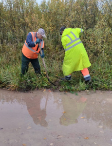 Спуск воды с дорог