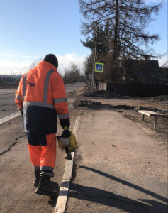Приступаем  к мероприятиям по очистке дорог от песка, пыли и грязи