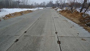 Устройство временных дорог