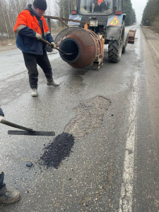 Устранение аварийной ямочности