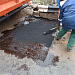 Работы на мосту через ручей Дегольный