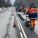 Первые работы по устранению ямочности после зимнего сезона