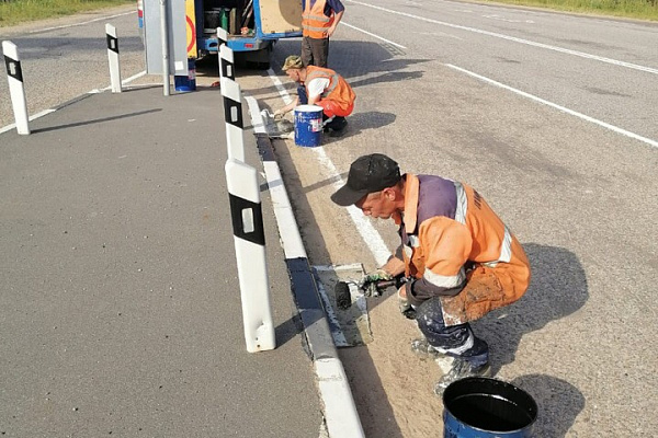 Дорожные работы в период аномальной жары