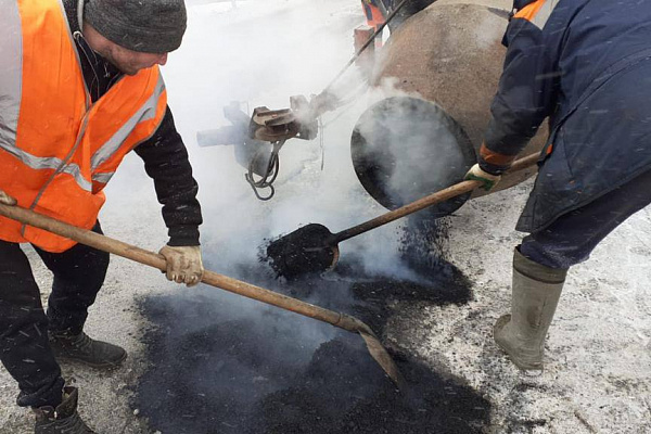 Работы на мостовых сооружениях