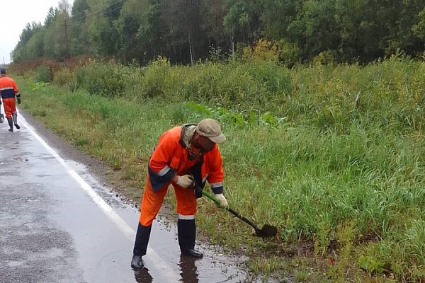 Спуск воды с дорог