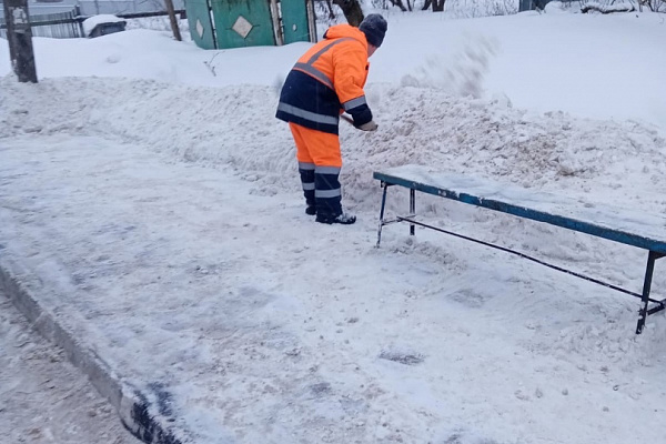 Работы с последствиями циклона