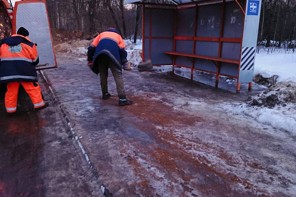 Борьба с гололёдом и талой водой
