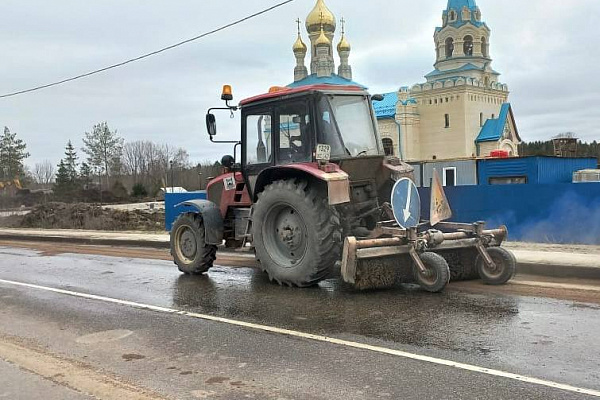 Стартовали работы весенней зачистки