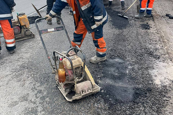 Начало сезонных работ по устранению ямочности